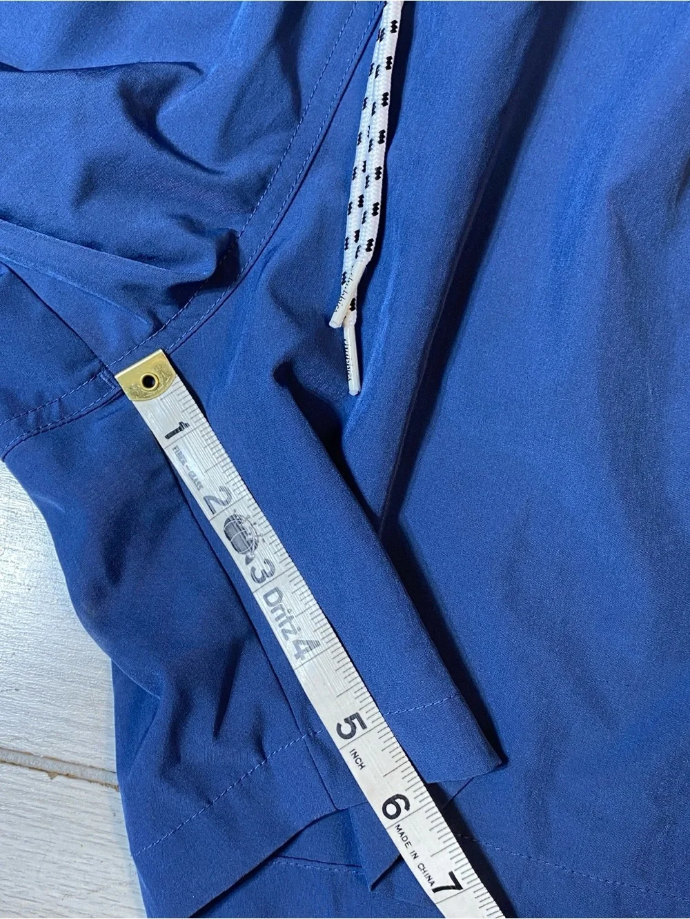 Chubbies Mens Swim Trunk Shorts Blue 5.5